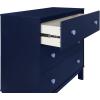 imageDelta Children babyGap Legacy 3 Drawer Dresser with Interlocking Drawers NavyLight BlueNavyLight Blue