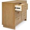 imageDelta Children babyGap Skye 6 Drawer Dresser with Interlocking Drawers Greenguard Gold Certified Bianca WhiteAcorn