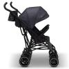 imageGAP babyGap Classic SidebySide Double Stroller  Lightweight Double Stroller with Recline Extendable Sun Visors ampamp Compact Fold  Made with Sustainable Materials Grey StripesBlack Camo