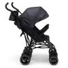 imageGAP babyGap Classic SidebySide Double Stroller  Lightweight Double Stroller with Recline Extendable Sun Visors ampamp Compact Fold  Made with Sustainable Materials Grey StripesBlack Camo