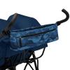 imageGAP babyGap Classic SidebySide Double Stroller  Lightweight Double Stroller with Recline Extendable Sun Visors ampamp Compact Fold  Made with Sustainable Materials Grey StripesNavy Camo