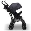 imageGAP babyGap Classic SidebySide Double Stroller  Lightweight Double Stroller with Recline Extendable Sun Visors ampamp Compact Fold  Made with Sustainable Materials Grey StripesBlack Camo
