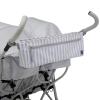 imageGAP babyGap Classic SidebySide Double Stroller  Lightweight Double Stroller with Recline Extendable Sun Visors ampamp Compact Fold  Made with Sustainable Materials Grey StripesGrey Stripes