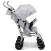imageGAP babyGap Classic SidebySide Double Stroller  Lightweight Double Stroller with Recline Extendable Sun Visors ampamp Compact Fold  Made with Sustainable Materials Grey StripesGrey Stripes