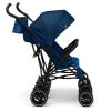 imageGAP babyGap Classic SidebySide Double Stroller  Lightweight Double Stroller with Recline Extendable Sun Visors ampamp Compact Fold  Made with Sustainable Materials Grey StripesNavy Camo