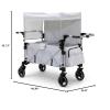 imageGAP babyGap Deluxe Explorer Wagon Navy CamoGrey Stripes