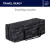 imageGAP babyGap Deluxe Play Yard Grey StripesBlack Camo