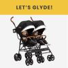 imageJeep PowerGlyde Plus Side x Side Double Stroller by Delta Children Black