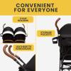 imageJeep PowerGlyde Plus Side x Side Double Stroller by Delta Children Black