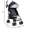 imageJeep PowerGlyde Stroller by Delta Children Lightweight Travel Stroller with Smoothest Ride ampamp Compact Fold 3Position Recline Extra Large Storage Basket Olive GreenBlackGrey