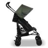 imageJeep PowerGlyde Stroller by Delta Children Lightweight Travel Stroller with Smoothest Ride ampamp Compact Fold 3Position Recline Extra Large Storage Basket Olive GreenOlive Green