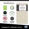 imageSimmons Kids SlumberTime Naturally 2Stage Premium PlantBased Soy Foam Baby Crib Mattress ampamp Toddler Mattress  Waterproof  GREENGUARD Gold ampamp CertiPURUS Certified  Ideal Firmness  Made in USAWhite
