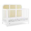 imageSimmons Kids Theo 6in1 Convertible Crib  Greenguard Gold Certified BlackTextured AlmondBianca WhiteTextured Almond