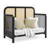 imageSimmons Kids Theo 6in1 Convertible Crib  Greenguard Gold Certified BlackTextured AlmondBlackTextured Almond