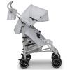 imagebabyGap Classic Stroller  Lightweight Stroller with Recline Compact Fold ampamp Removable Parent Organizer  Made with Sustainable Materials Grey StripesGrey Stripes