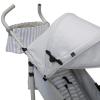 imagebabyGap Classic Stroller  Lightweight Stroller with Recline Compact Fold ampamp Removable Parent Organizer  Made with Sustainable Materials Grey StripesGrey Stripes