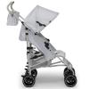 imagebabyGap Classic Stroller  Lightweight Stroller with Recline Compact Fold ampamp Removable Parent Organizer  Made with Sustainable Materials Grey StripesGrey Stripes