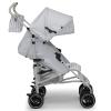 imagebabyGap Classic Stroller  Lightweight Stroller with Recline Compact Fold ampamp Removable Parent Organizer  Made with Sustainable Materials Grey StripesGrey Stripes