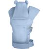 imagebabyGap by Delta Children Legacy 3in1 Baby Carrier  Newborn to Toddler Holds 75 to 25 lbs Facein and FaceOut Baby Carrier Wrap with Lumbar Support Ergonomic ChambrayChambray