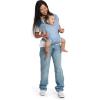 imagebabyGap by Delta Children Legacy 3in1 Baby Carrier  Newborn to Toddler Holds 75 to 25 lbs Facein and FaceOut Baby Carrier Wrap with Lumbar Support Ergonomic ChambrayChambray
