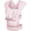 imagebabyGap by Delta Children Legacy 3in1 Baby Carrier  Newborn to Toddler Holds 75 to 25 lbs Facein and FaceOut Baby Carrier Wrap with Lumbar Support Ergonomic ChambrayBlush
