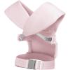 imagebabyGap by Delta Children Legacy 3in1 Baby Carrier  Newborn to Toddler Holds 75 to 25 lbs Facein and FaceOut Baby Carrier Wrap with Lumbar Support Ergonomic ChambrayBlush