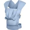 imagebabyGap by Delta Children Legacy 3in1 Baby Carrier  Newborn to Toddler Holds 75 to 25 lbs Facein and FaceOut Baby Carrier Wrap with Lumbar Support Ergonomic ChambrayChambray
