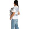 imagebabyGap by Delta Children Legacy 3in1 Baby Carrier  Newborn to Toddler Holds 75 to 25 lbs Facein and FaceOut Baby Carrier Wrap with Lumbar Support Ergonomic ChambrayGrey