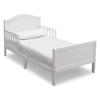 imageDelta Children Bennett Wood Toddler Bed  Greenguard Gold Certified Bianca WhiteBianca White
