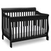 imageDelta Children Canton 4in1 Convertible Crib  Easy to Assemble Espresso CherryEbony Black