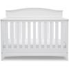 imageDelta Children Emery 4in1 Convertible Baby Crib  Greenguard Gold Certified WhiteWhite