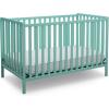 imageDelta Children Heartland 4in1 Convertible Crib  Greenguard Gold Certified GreyAqua