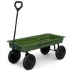 imageJeep Wrangler Classic Pull Wagon by Delta Children  GREENGUARD Gold Certified Durable Frame 9 Inch PunctureProof Wheels Great for Exploration and Play Green