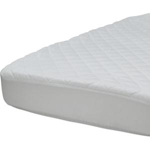 imageBeautyrest Black Luxury Fitted Baby Crib Mattress Pad Cover  Waterproof  52 x 28  Machine Washable Bright WhiteMattress Pad