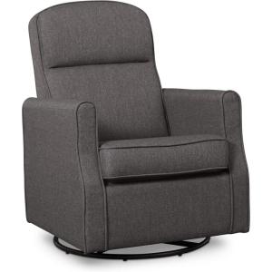 imageDelta Children Blair Slim Nursery Glider Swivel Rocker Chair CreamCharcoal