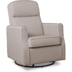 imageDelta Children Blair Slim Nursery Glider Swivel Rocker Chair CreamTaupe