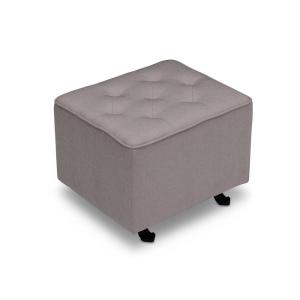 imageDelta Children Diamond Tufted Gliding Ottoman French GreyFrench Grey