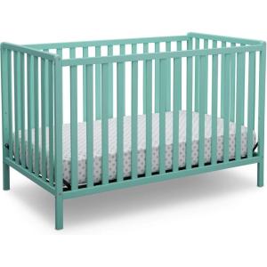 imageDelta Children Heartland 4in1 Convertible Crib  Greenguard Gold Certified GreyAqua