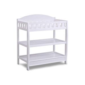 imageDelta Children Infant Changing Table with Pad Espresso CherryWhite