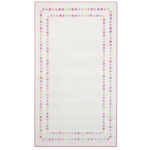 imageDelta Children Rectangle Area Rug for Kids 53 x 59Inch WatercolorPearl Dot