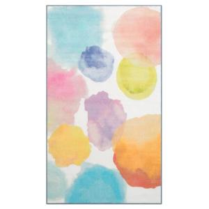 imageDelta Children Rectangle Area Rug for Kids 53 x 59Inch WatercolorWatercolor