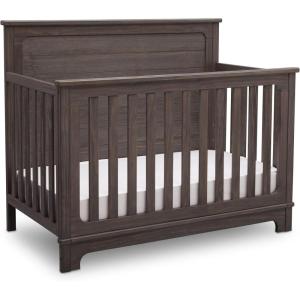 imageDelta Children Simmons Kids Slumbertime Monterey 4in1 Convertible Crib Rustic GreyRustic Grey