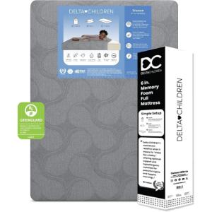 imageDelta Children Snooze 6 inch Memory Foam Mattress TwinFull
