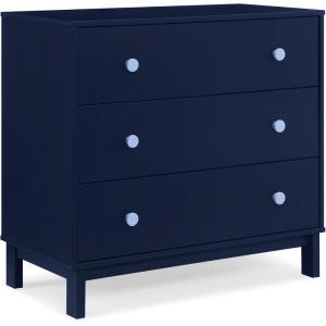 imageDelta Children babyGap Legacy 3 Drawer Dresser with Interlocking Drawers NavyLight BlueNavyLight Blue