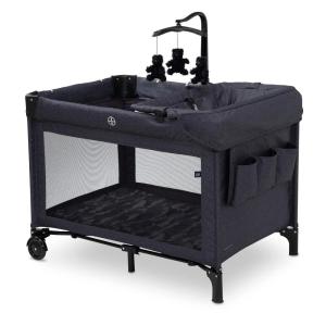 imageGAP babyGap Deluxe Play Yard Grey StripesBlack Camo