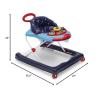 imageDelta Children First Exploration 2in1 Activity Walker  with Music Removable Play Tray Push Walker Mode MachineWashable OrbitLift Off