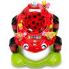 imageDelta Children Lil Play Station 4in1 Activity Walker  Rocker Activity Center Bouncer Walker  Adjustable Seat Height  Fun Toys for Baby Sadie the LadybugSadie the Ladybug
