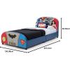 imageDelta Children Upholstered Twin Bed DC Comics Justice LeagueTwin Bed