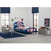 imageDelta Children Upholstered Twin Bed DC Comics Justice LeagueTwin Bed