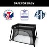 imageJeep Horizon Compact Travel 2in1 Play Yard and Bassinet BlackBlack